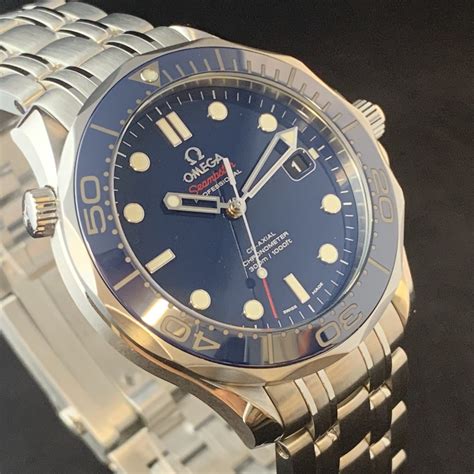 omega seamaster ceramic blue|Omega Seamaster 300m ceramic bezel.